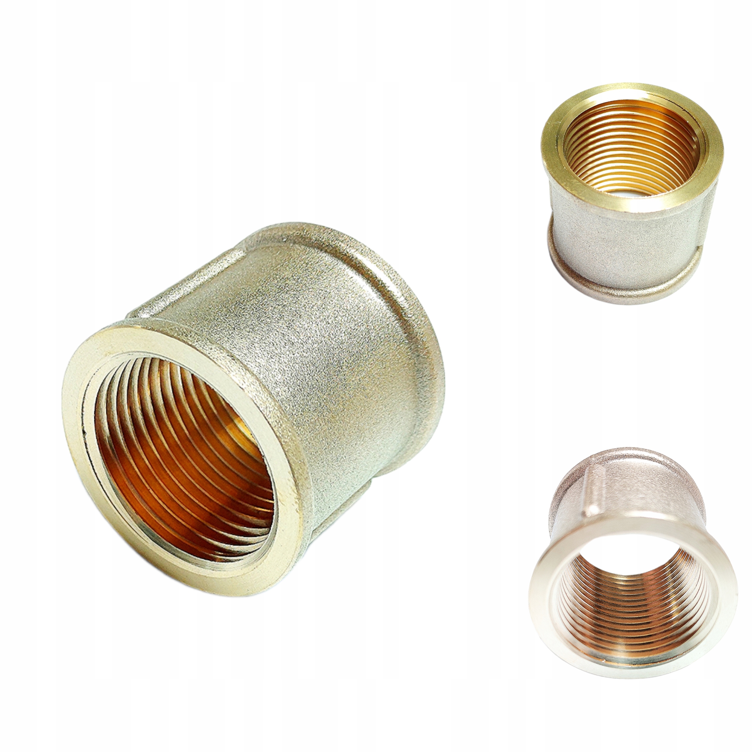 

Mufa Mosiężna 3/4" Mufka Złączka Gw 3/4 Cal