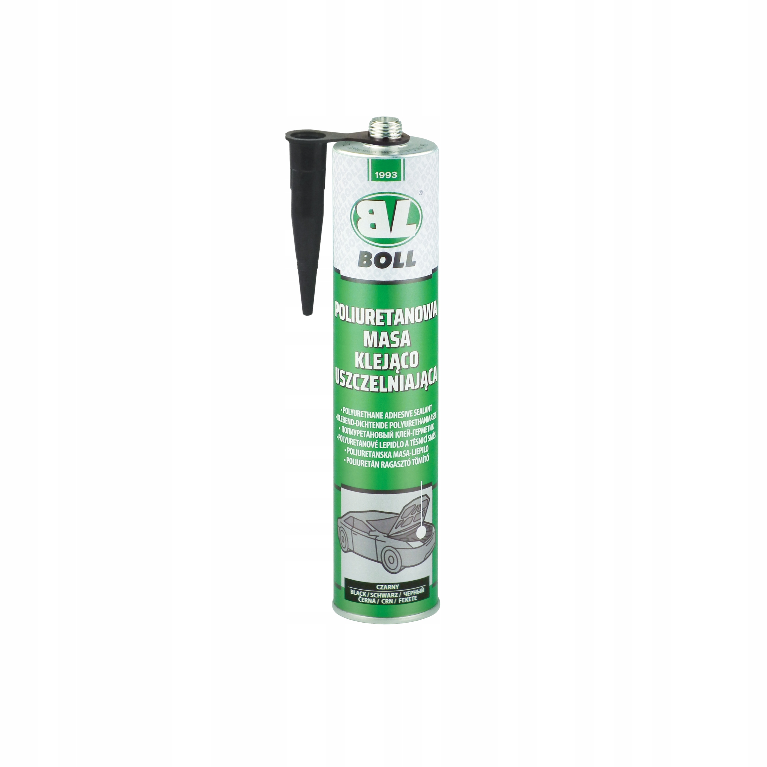 BOLL Masa klejąco-uszczelniająca czarna BOLL 310 ml