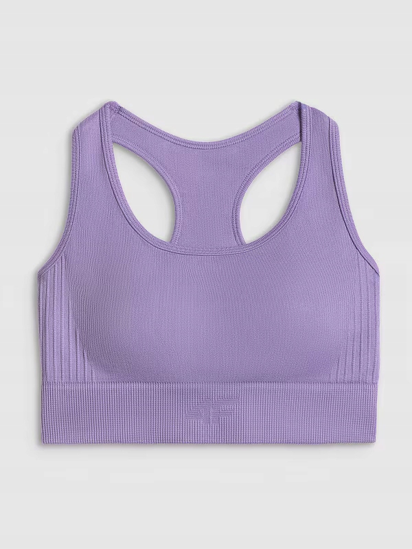 Biustonosz Sportowy 4F Stanik Treningowy Bezszwowy XL/XXL F242 SS26