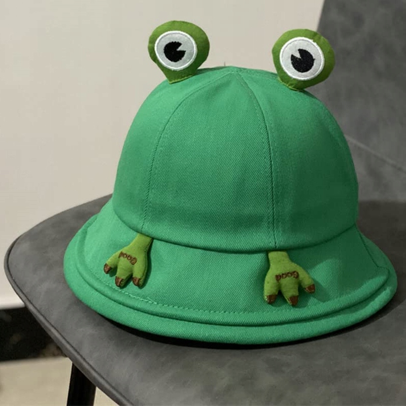 KAPELUSZ RYBACKI BUCKET CZAPKA HAT ŻABA ZIELONY Marka Tropic