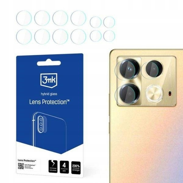 Ochrona na obiektyw aparatu 3MK Lens Protection do Infinix Note 40 4szt