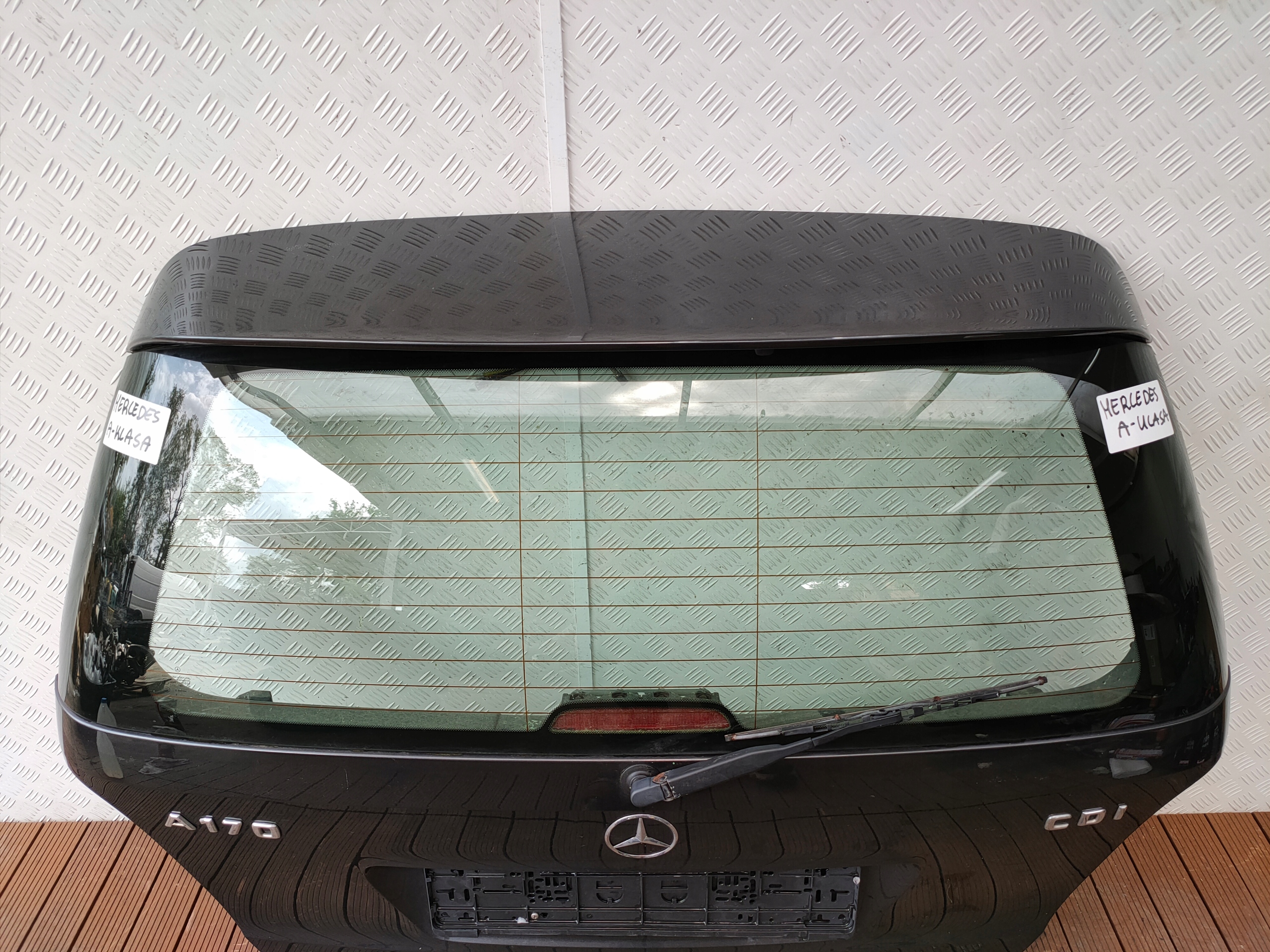 MERCEDES A-KLASA W168 1997-2004 boot doors boot rear part colour 195