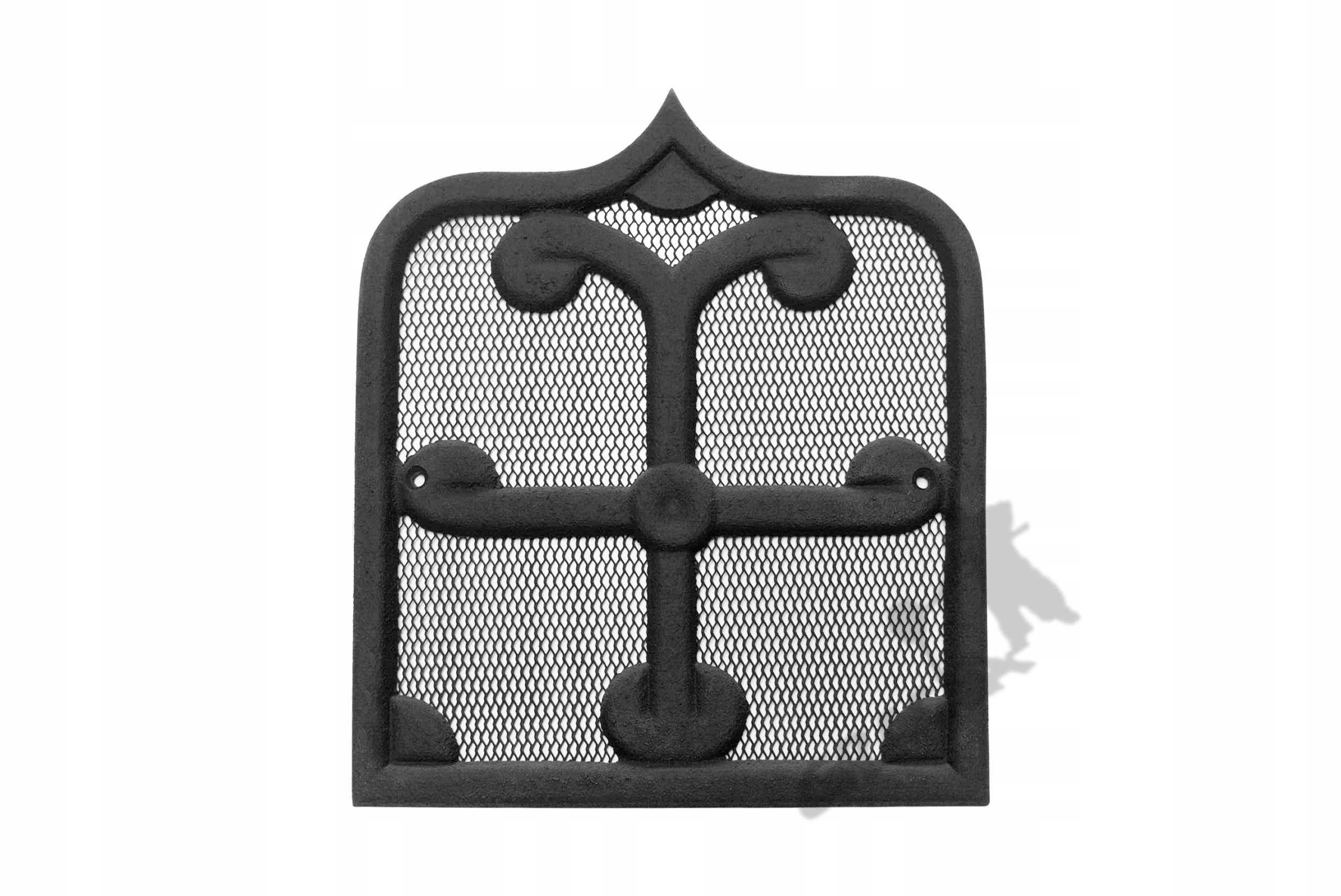 Kratka Wentylacyjna Nr 08 Herbowa Żeliwna Retro