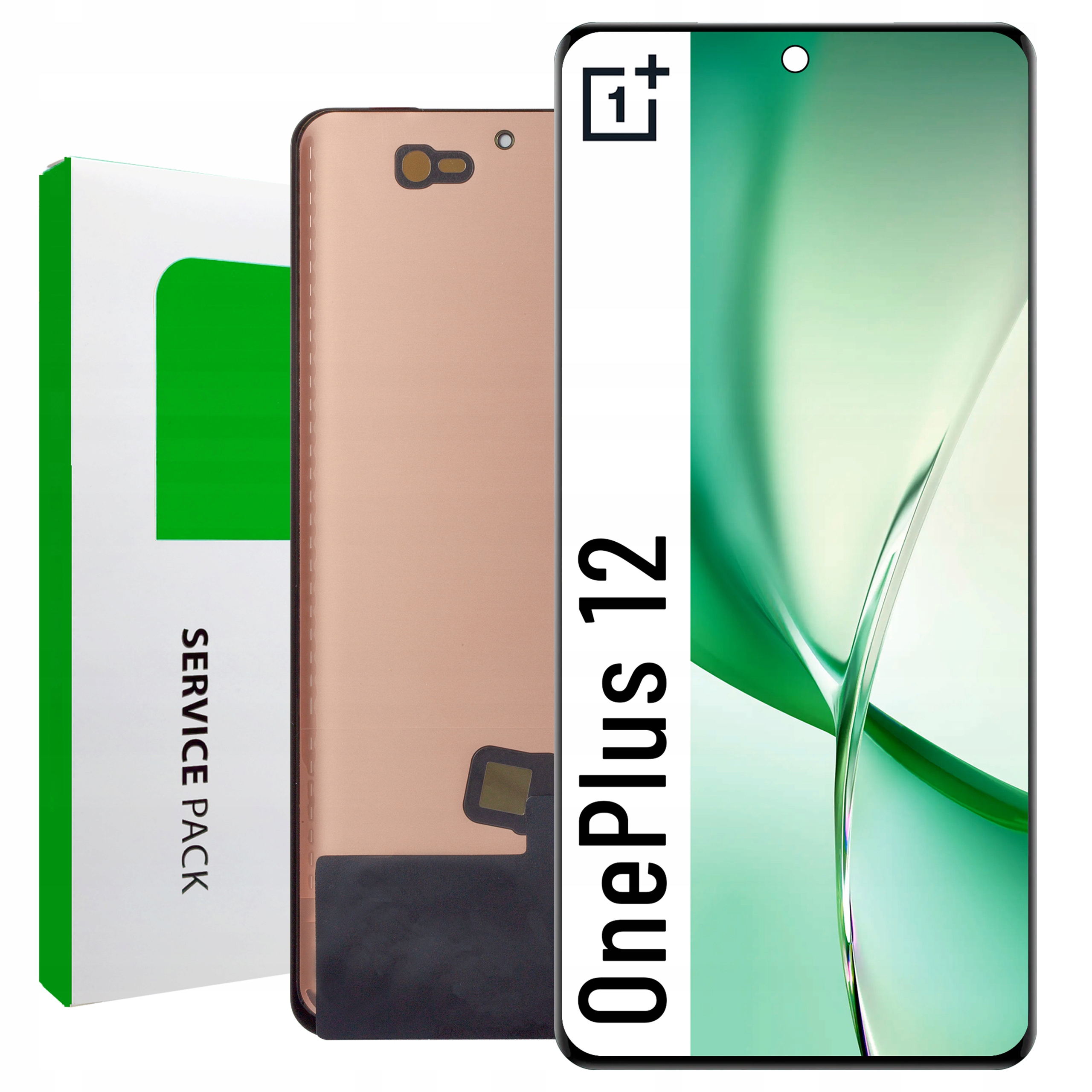 CPH2583 LCD pro OnePlus 12 Service Pack Displej Matrix Originál Zila