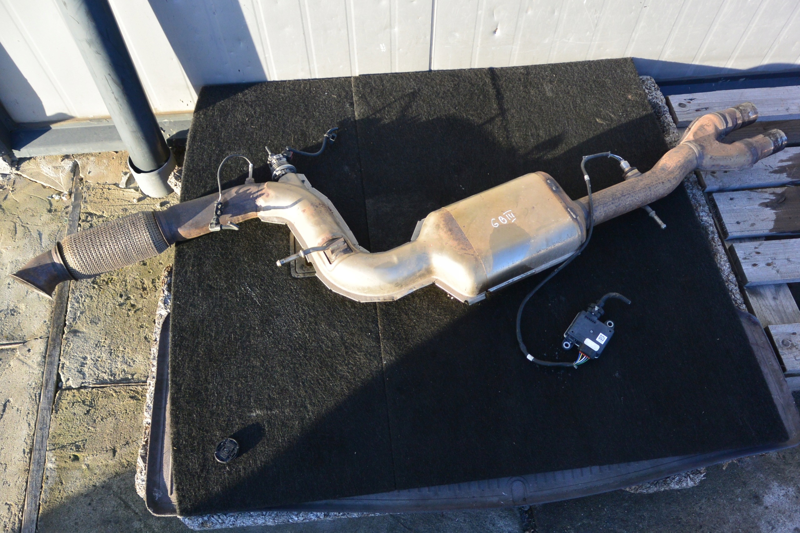 catalyst exhaust pipe SONDA LAMBDA NOX 3.0D ADBLUE MASERATI GHIBLI III KOMPLET