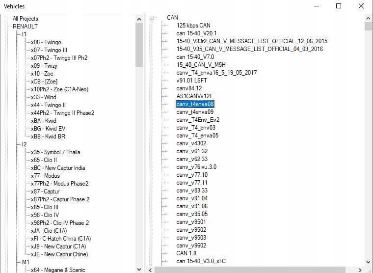 Interfejs diagnostyczny OBD2 RENAULT Renolink 1.87 Marka inna
