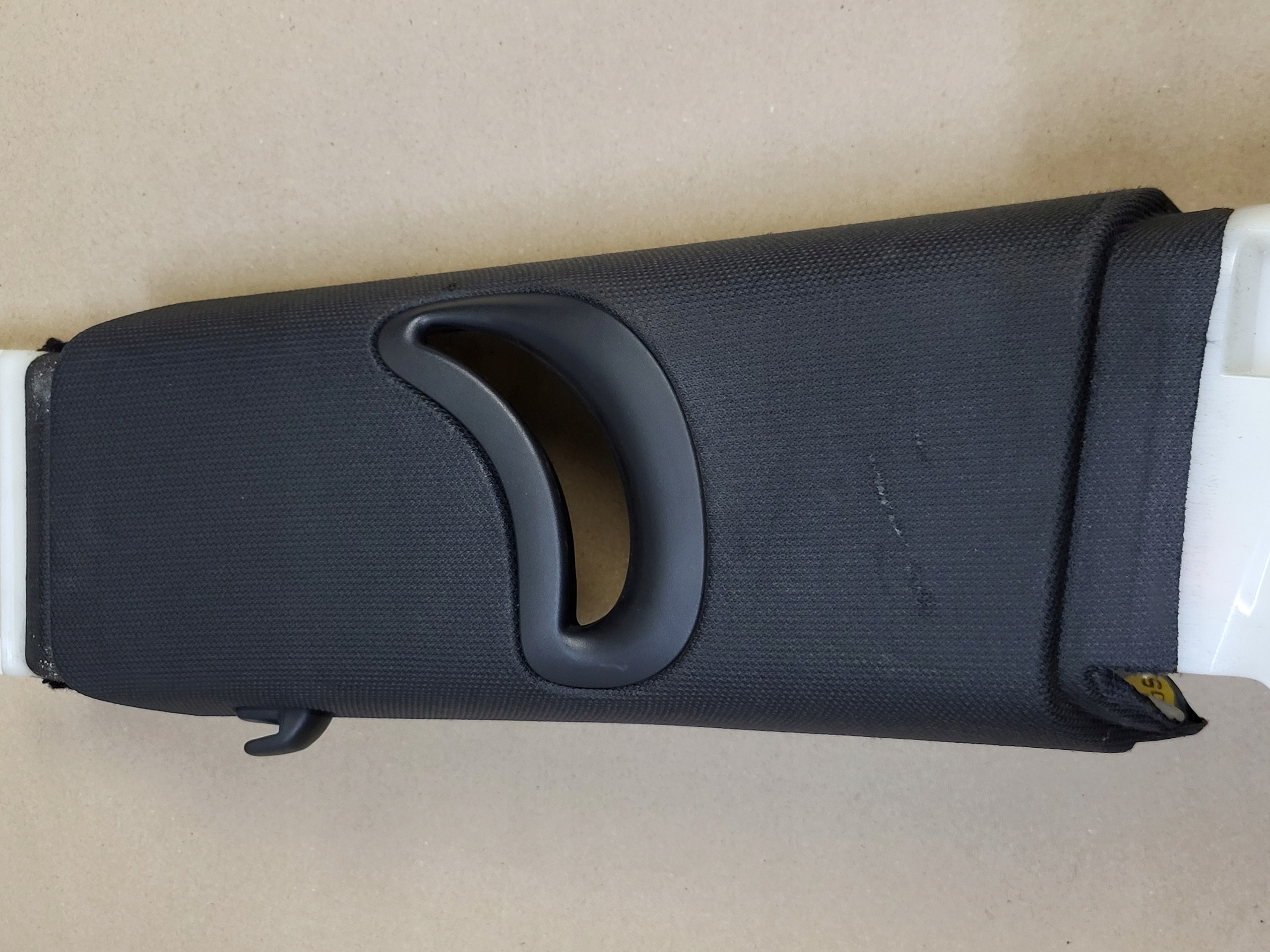 cover side SLUPKA B left central AUDI A5 8T COUPE S-line black, OE