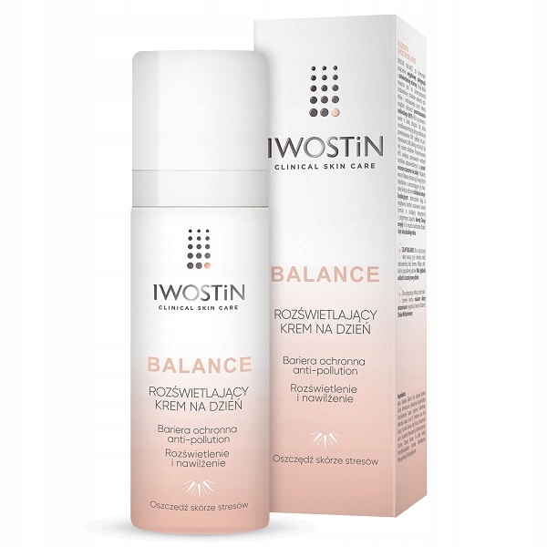 

Iwostin Balance Rozświetlający Krem Na Dzień 50 ML