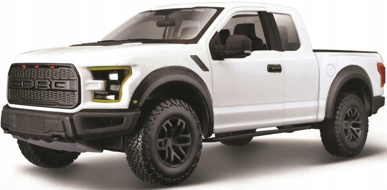 Ford F-150 Raptor pickup 2017 1:24 Maisto 31266 bílá