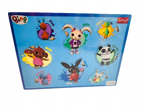 

Układanka drewniana Puzzle Montessori Bing Trefl