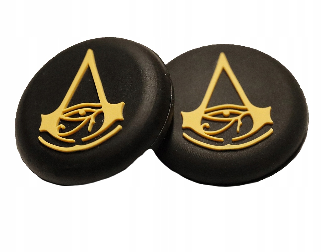 2x Gumki nakładki silikonowe gripy pada PS4 PS5 Assassin's Creed Origins