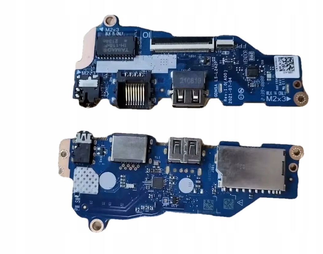 Dell Vostro 3510 3511 3520 3520 3530 3535 P112F Nowy Modul Usb Lan Org