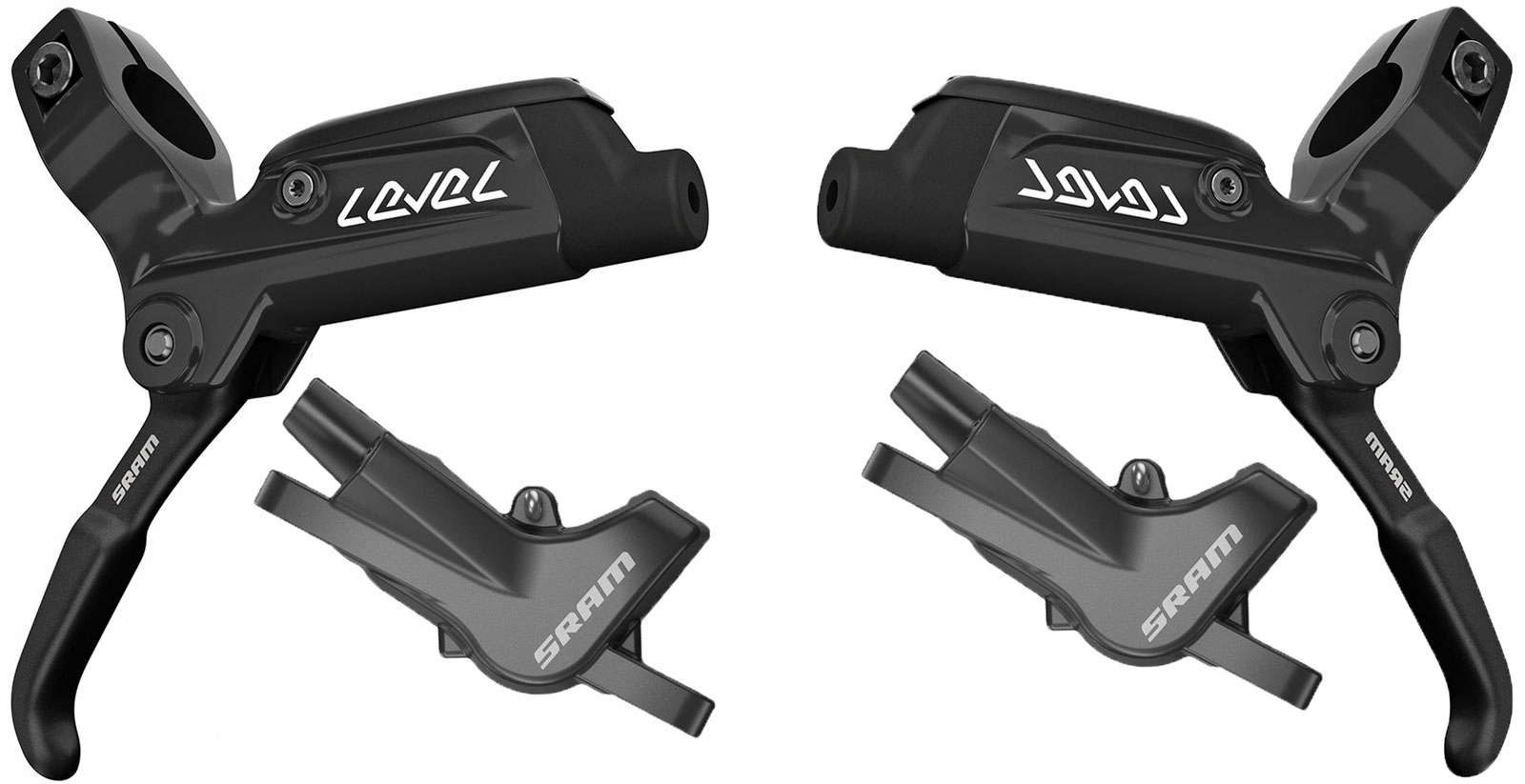 Sram Level komplet przód tył przedni tylny zestaw hamulce hydrauliczne Pm