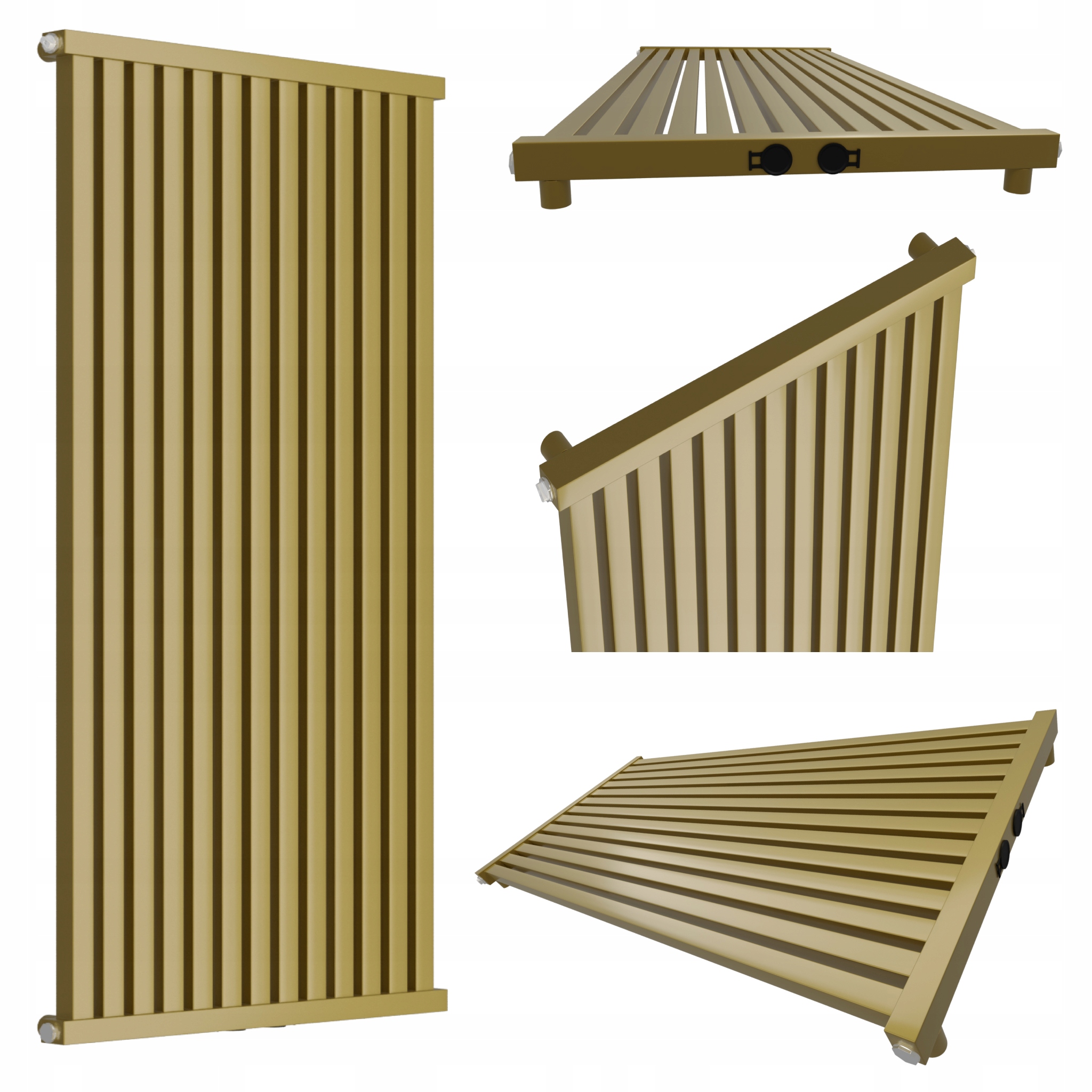 Dekorativní radiátor Radiator 160x61 Světlý Antik