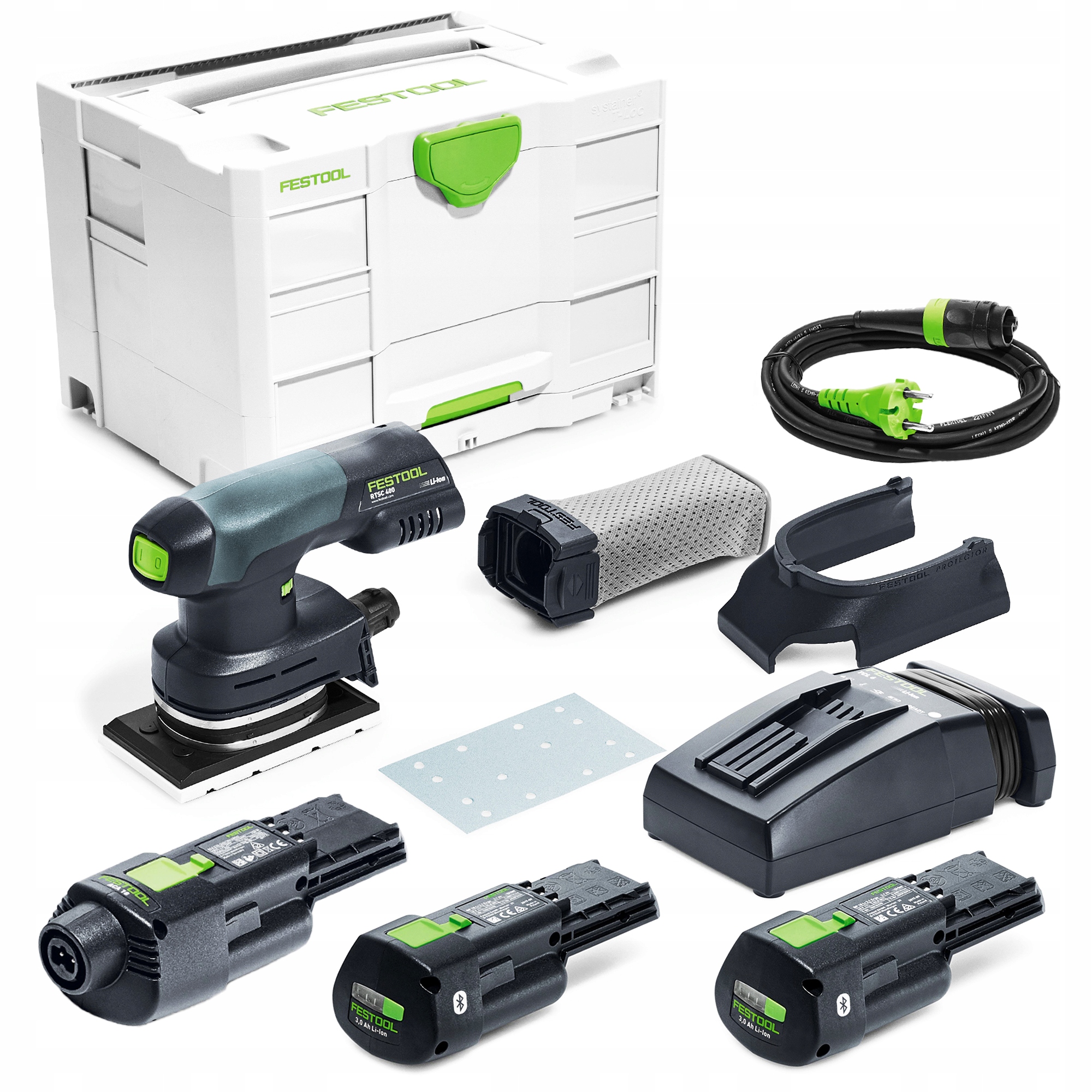Szlifierka Oscylacyjna Akumulatorowa Festool Rtsc 400 3,0 I-Set 577681