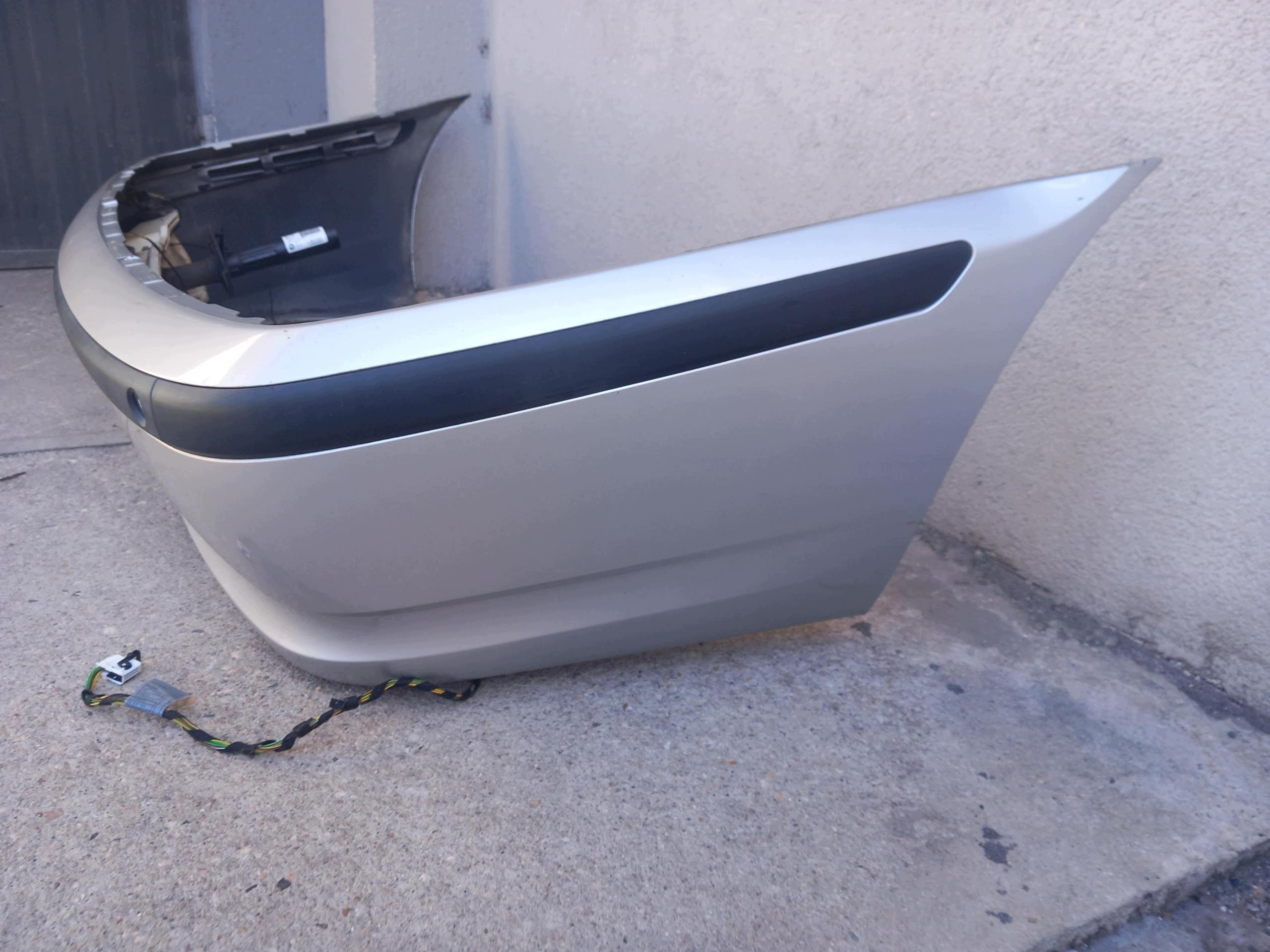 bumper rear complete PDC BMW 3 E46 sedan LIFT paint 354/7