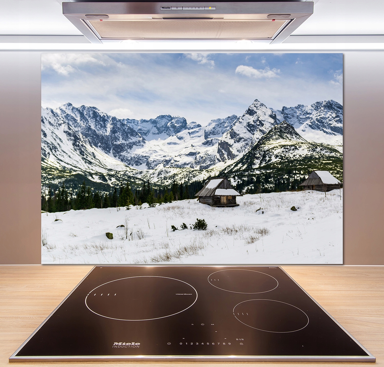 

Panel dekor szkło Hale Tatry 100x70 cm + Klej