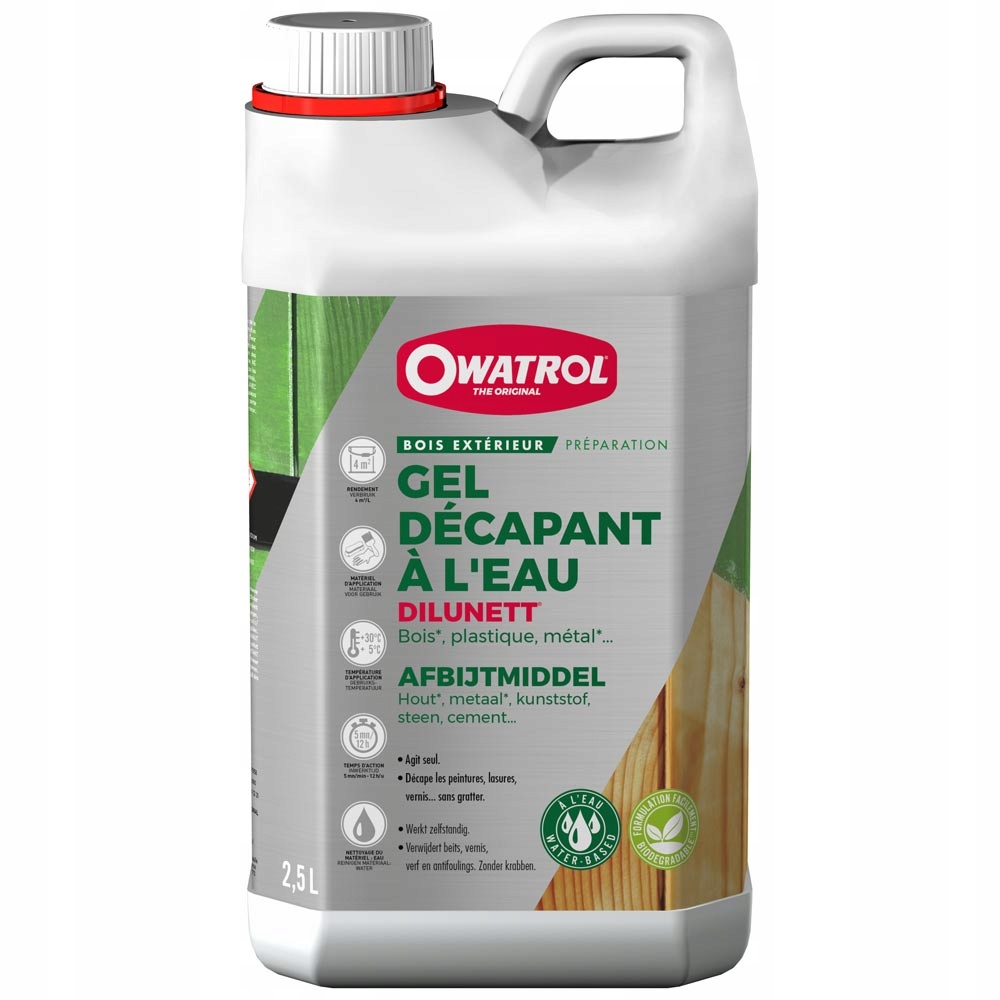 Dilunett Gel Pro Odstraňování Starých Nátěrů/barev 2,5L