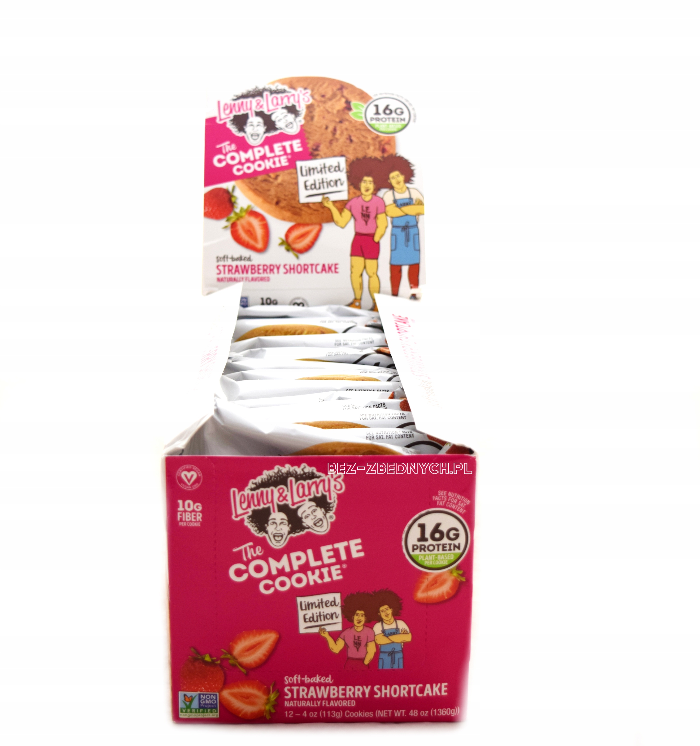 Lenny & Larry’s The Complete Cookie Limited Edition 113g Vege Plant Jahoda