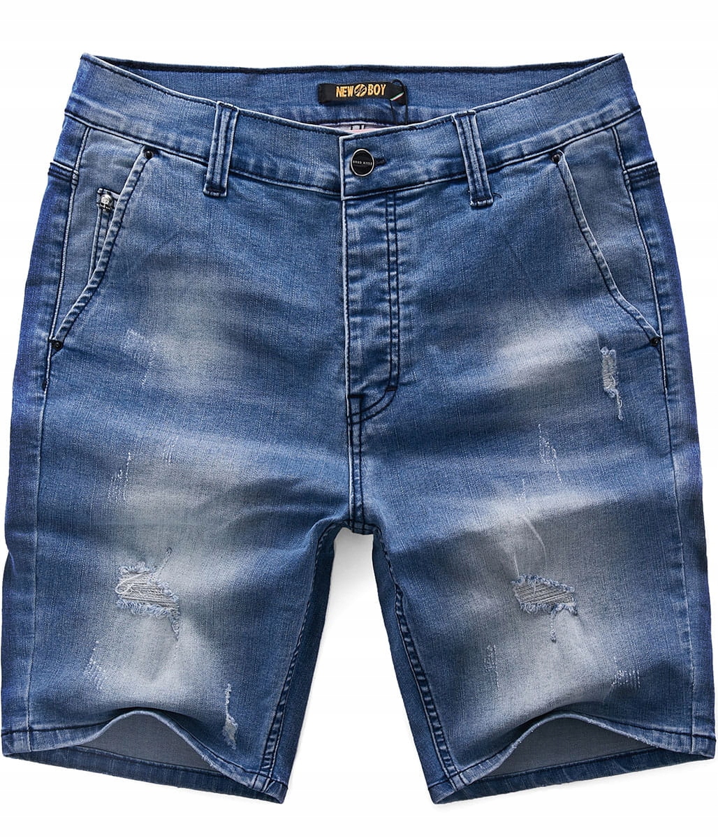 

Spodenki męskie niebieskie jeansowe - 32