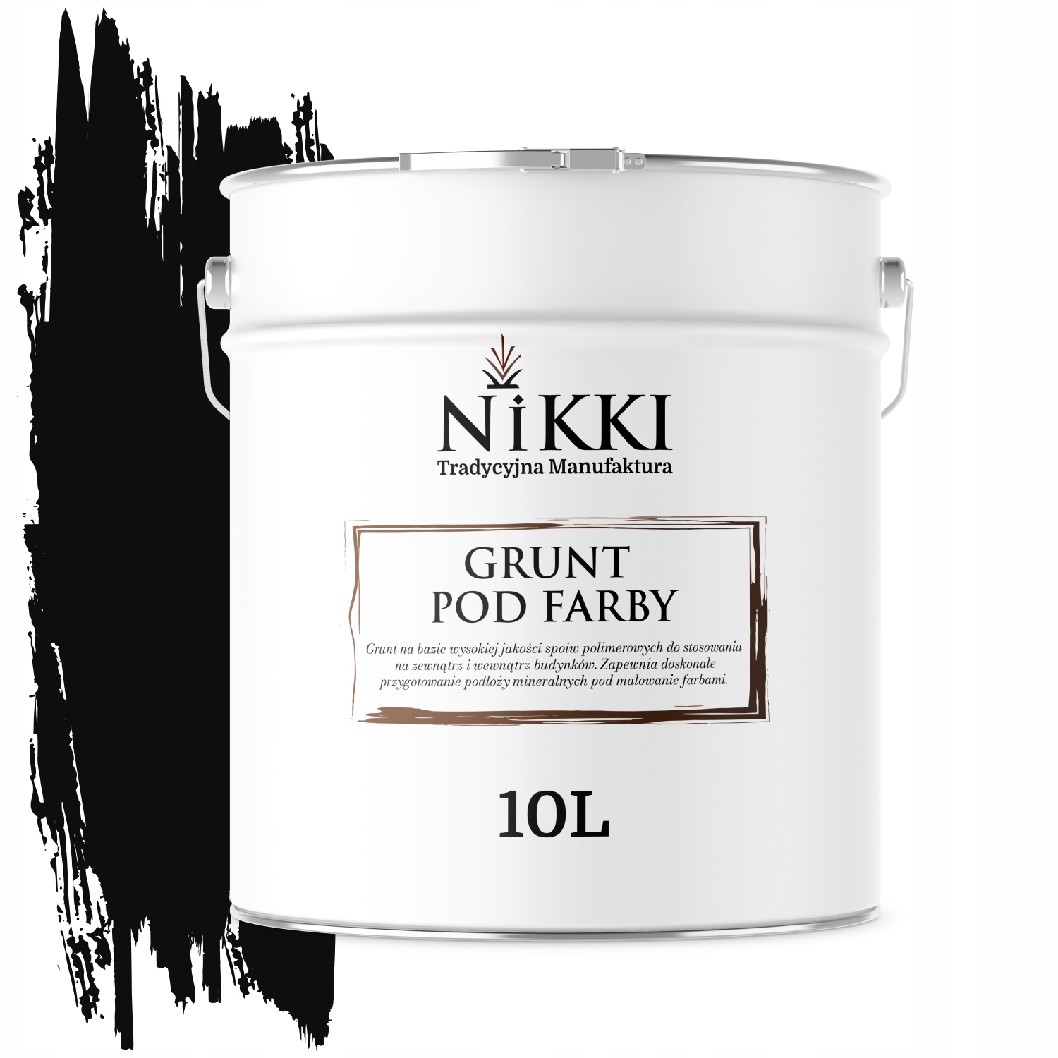 Základný Náter Pod Silikónovú Fasádovú Farbu 10L Čierny Hlboký Ral 9005