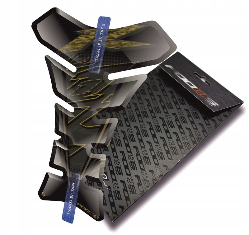 Tank-pad od firmy Fooqs pro Yamaha Yzf R-1 Černý Zlatý