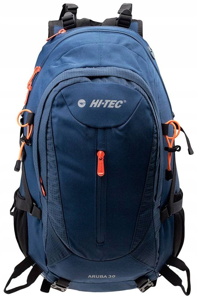 Plecak Turystyczne HI-TEC ARUBA 30L Trekkingowy Survivalowy + Pokrowiec Materiał dominujący poliester