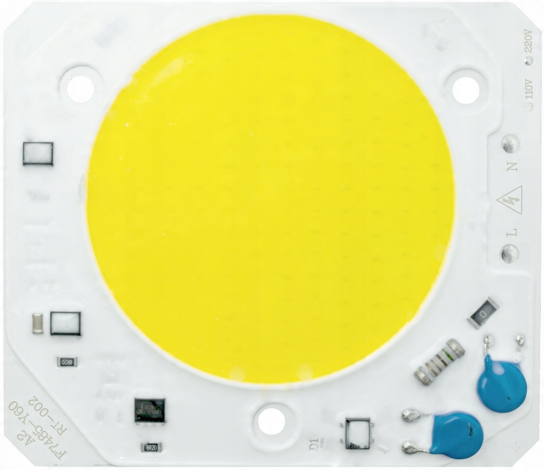 

Dioda Led Cob 30W 2800lm Biała 85x 75mm pod 230V