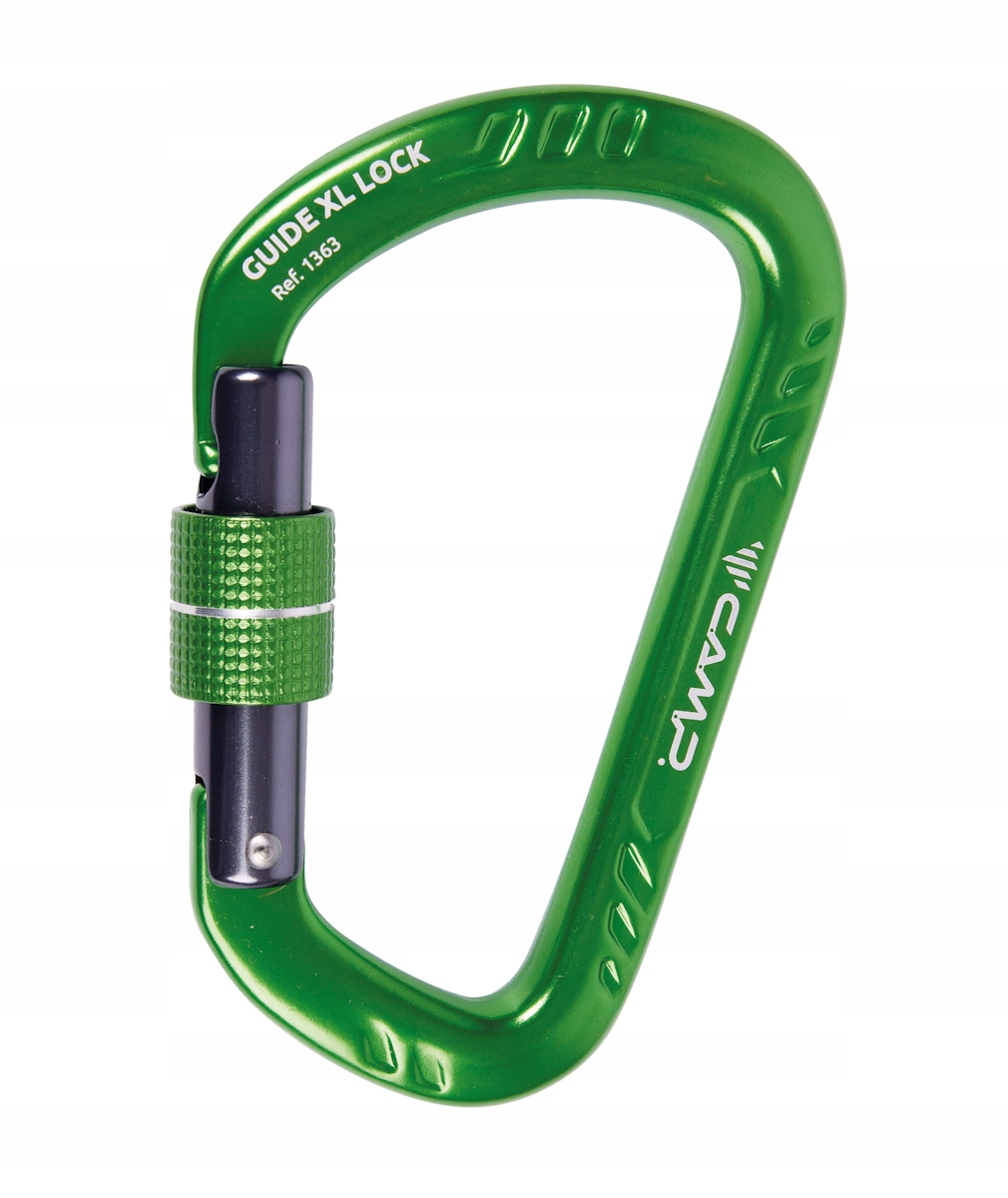 Karabinek Camp Guide XL Lock green