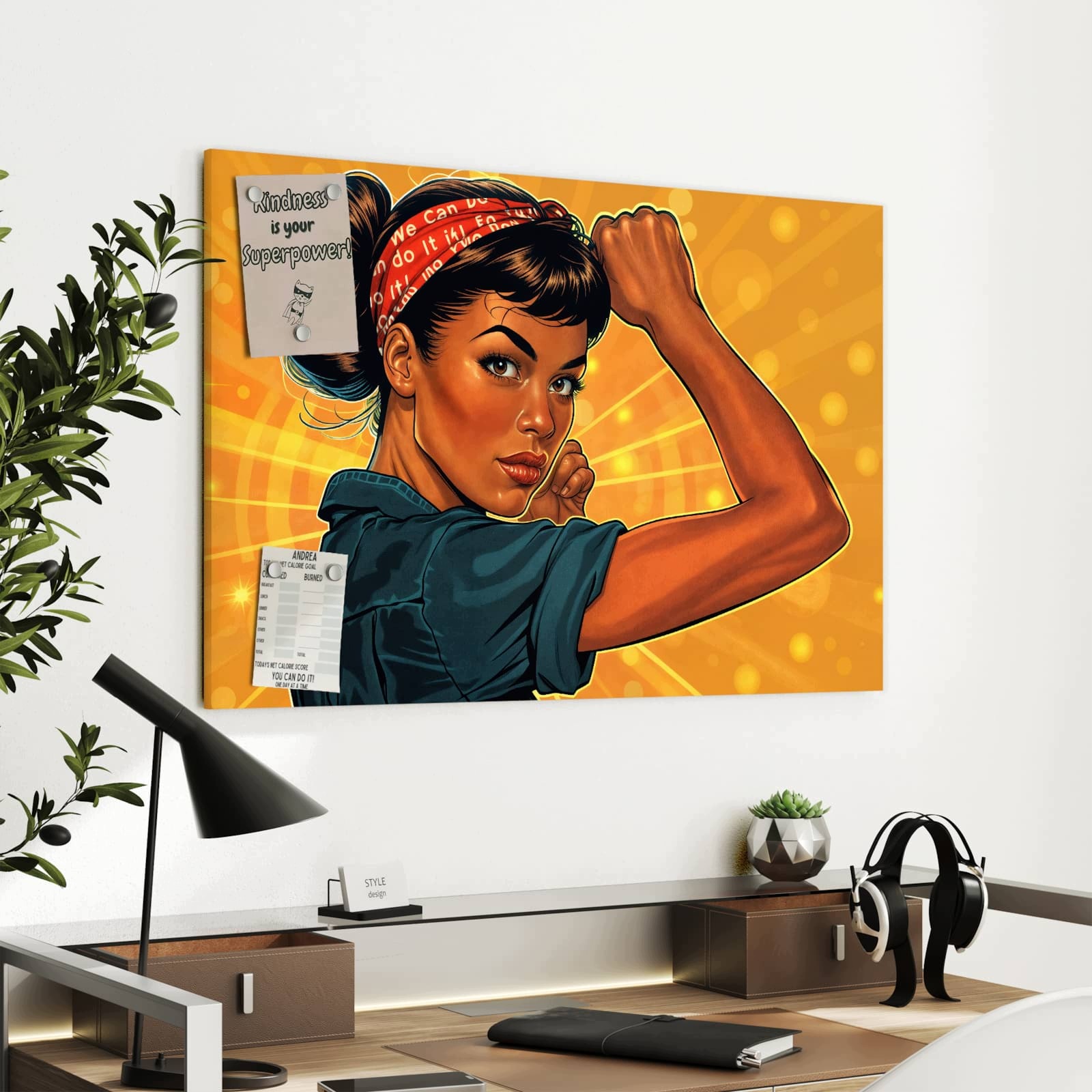 Magnetická tabule Plakát motywacyjny 90 × 60 cm