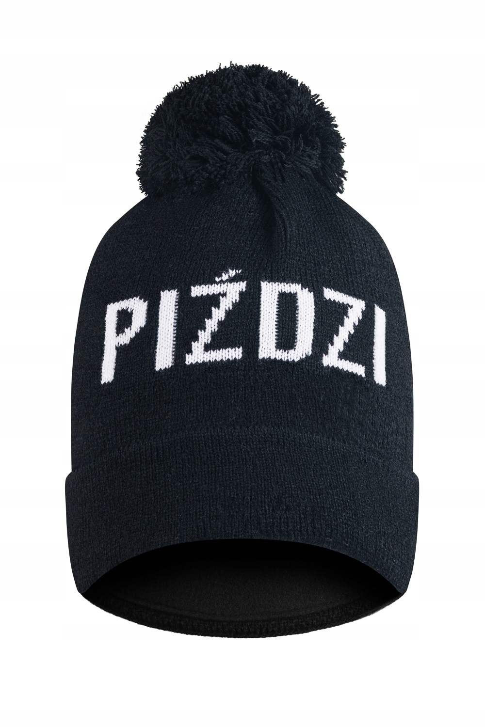 

Czapka Zimowa z polarem Piździ pompon ciepła