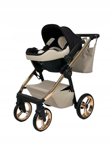 Wózek ADBOR LORETTO STARS 3w1 CAPRI + !GRATISY! 22 Rodzaj kół Żelowe