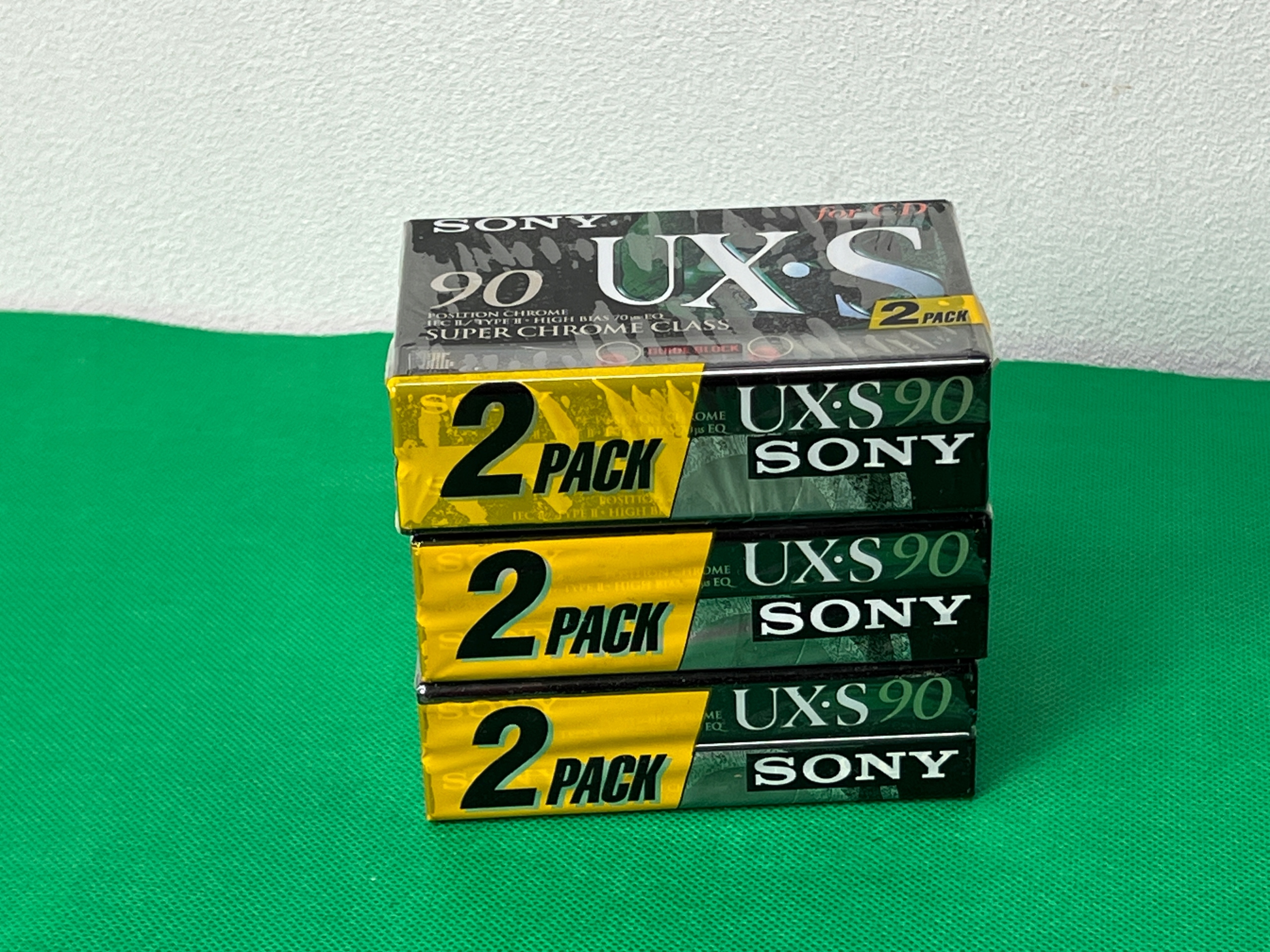 ZESTAW KASET MAGNETOFONOWYCH SONY UX S90, SUPER CHROME >>>