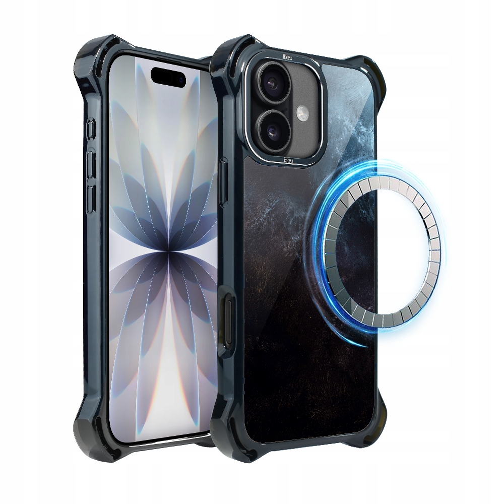 Pouzdro Ibizu DropGuard Ultra pro iPhone 17 s MagSafe, Deep Ocean