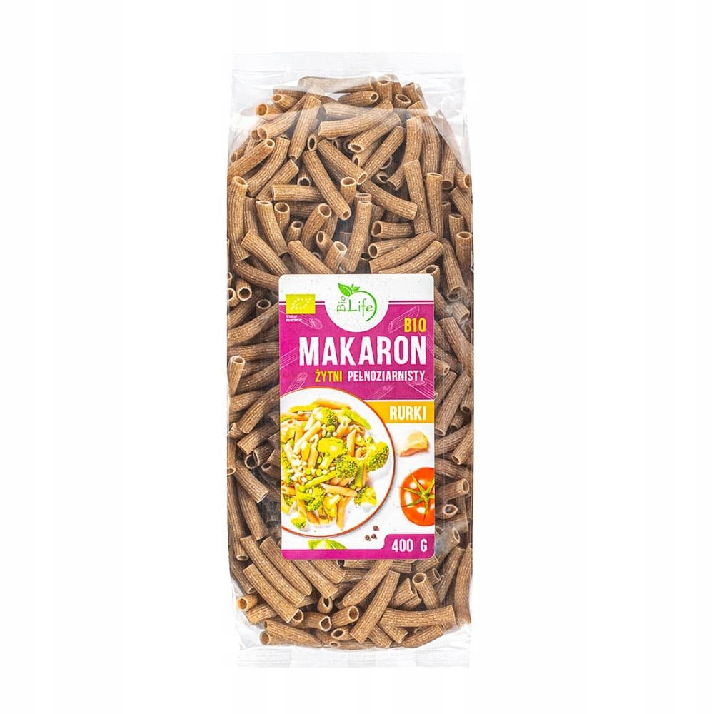BioLife Těstoviny celozrnné trubičky 400 g Bio