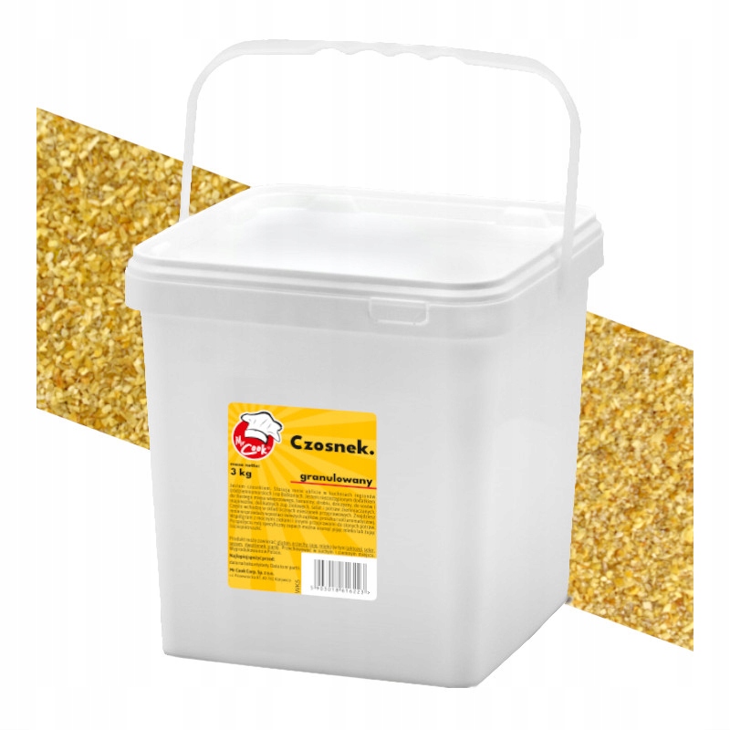 Czosnek granulowany 3kg #XXL Aromatyczny #Jakość