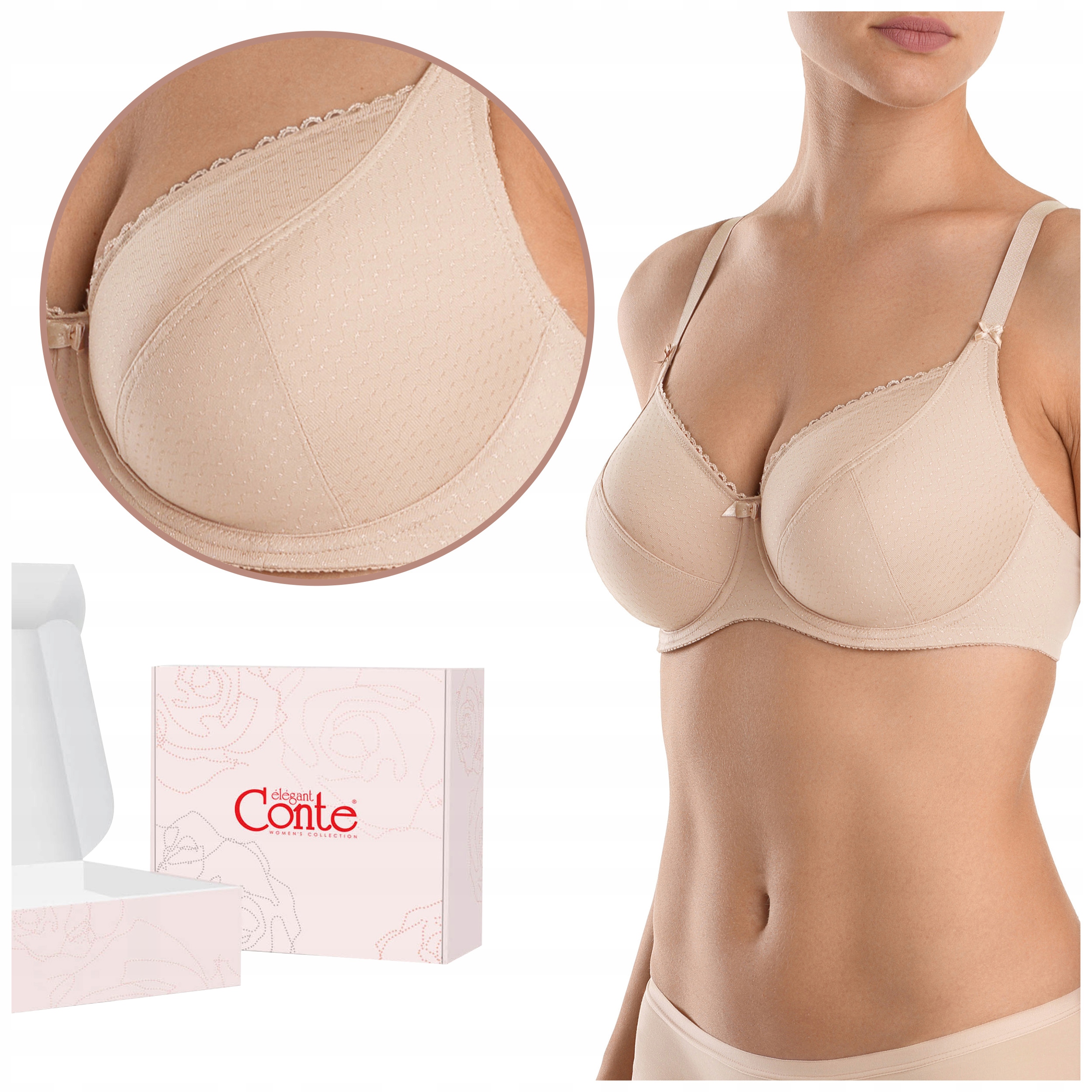 Biustonosz Miękki podtrzymujący korygujący Soft Conte RB6022 70I