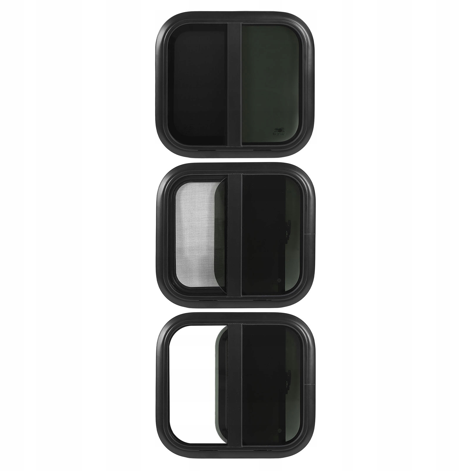 OKNO PRZESUWNE DO PRZYCZEPY KEMPINGOWEJ 50*40CM