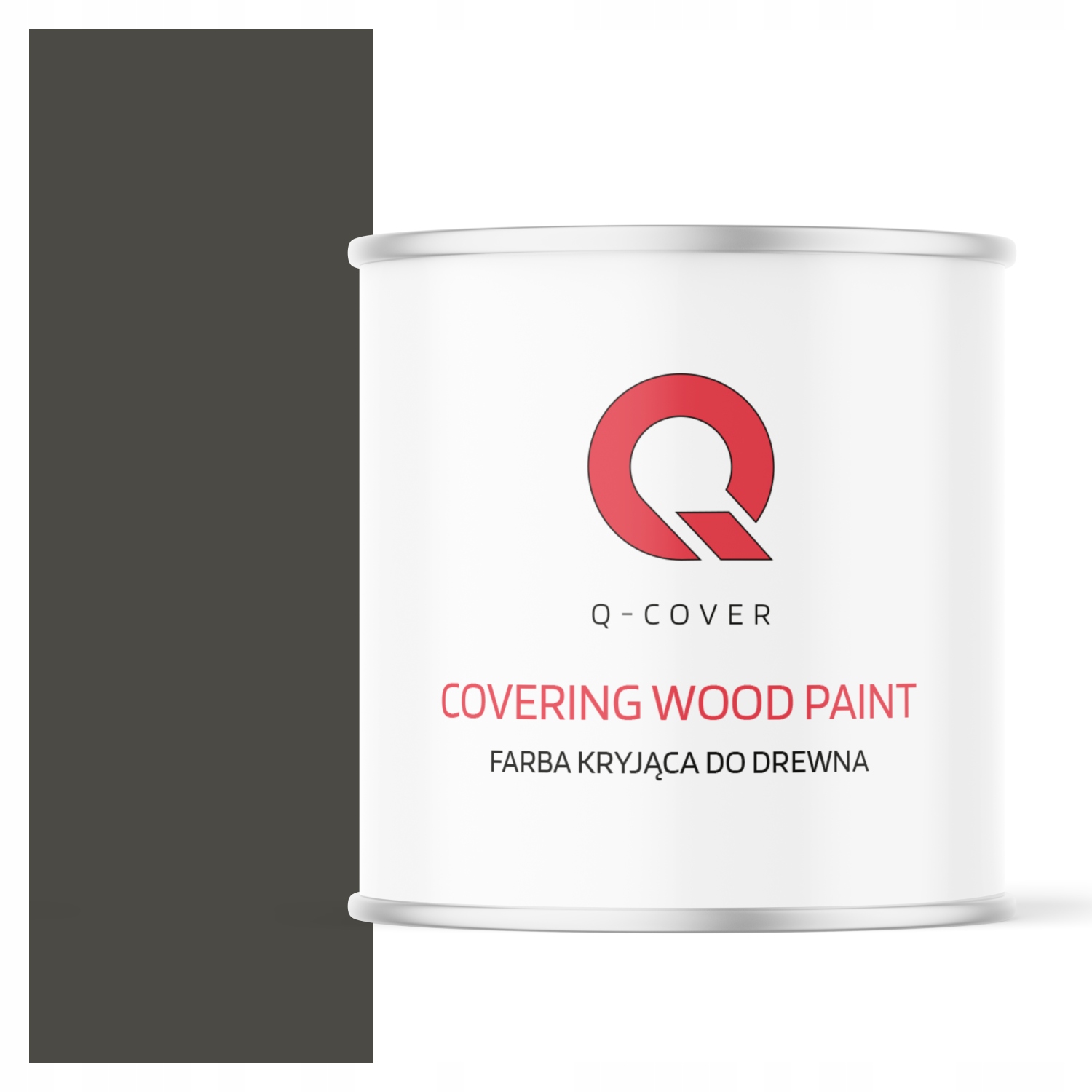 Barva Na Dřevo Kryjící Dveře Renovace Ral 7022 Šedá Tmavá Polomatná 2.5L