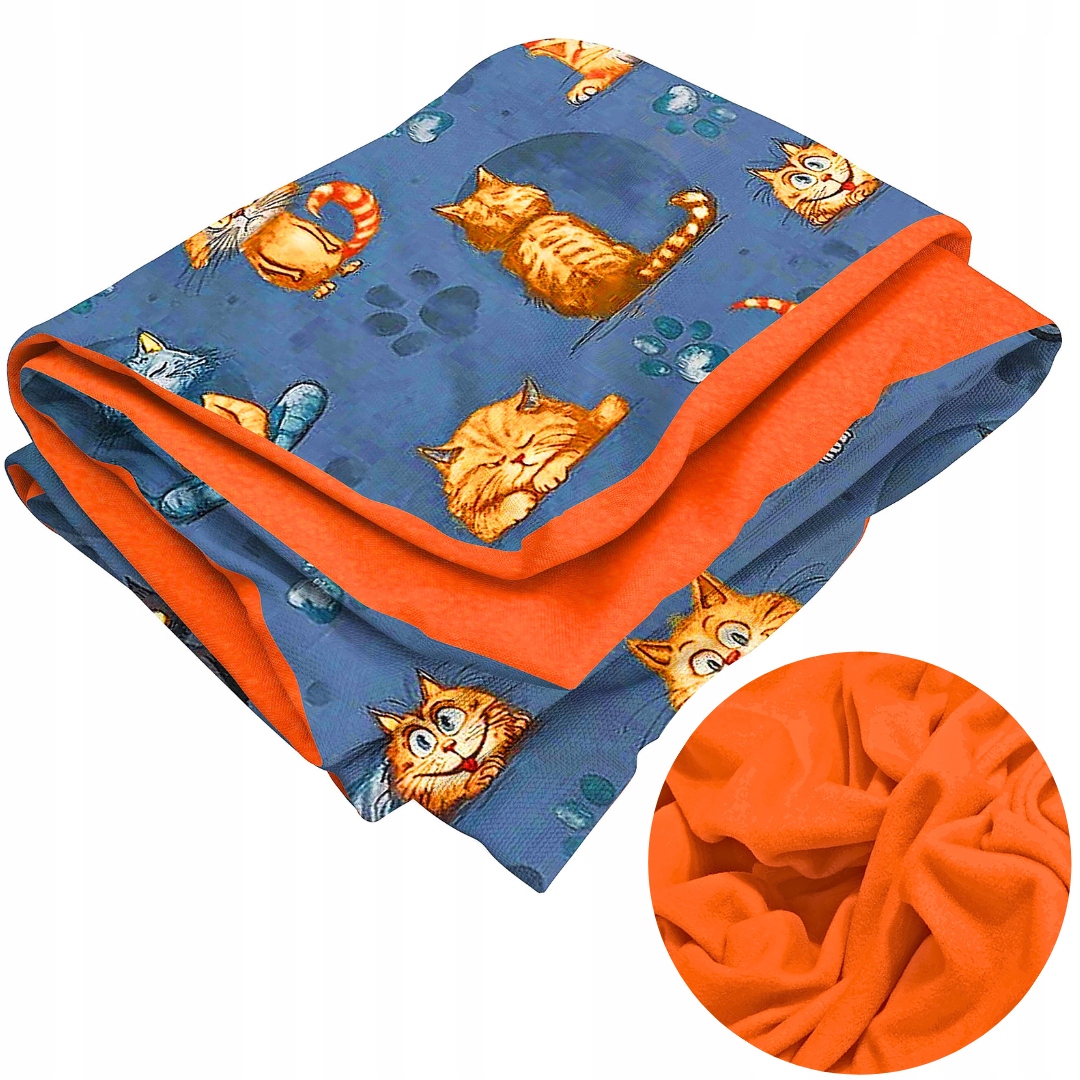 Přehoz 140x200 Deka letní přikrývka s fleecem Bavlna Přírodní Teplá