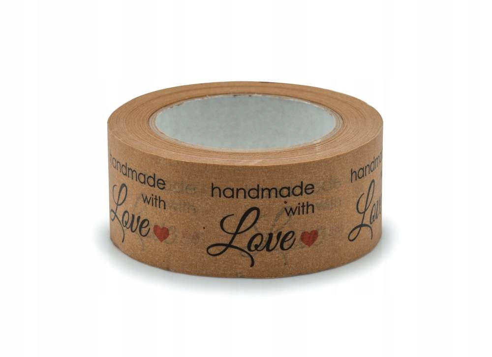 

Taśma Papierowa Handmade With Love 48mm/50m