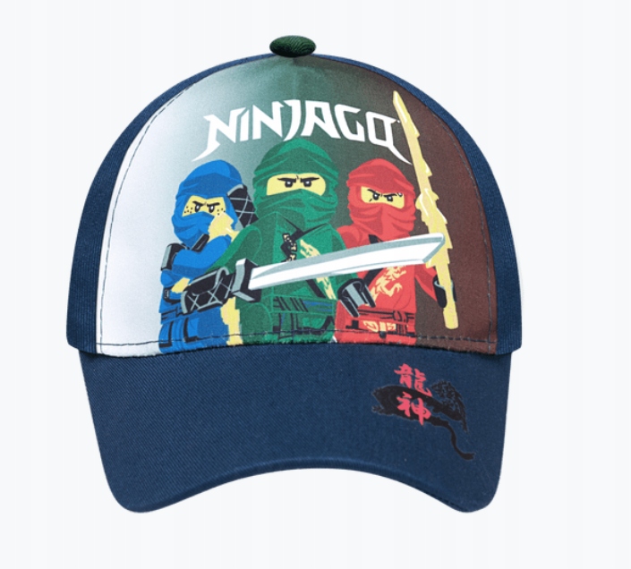 

Lego Ninjago Czapka Z Daszkiem Lloyd Kai Jay 54 CM