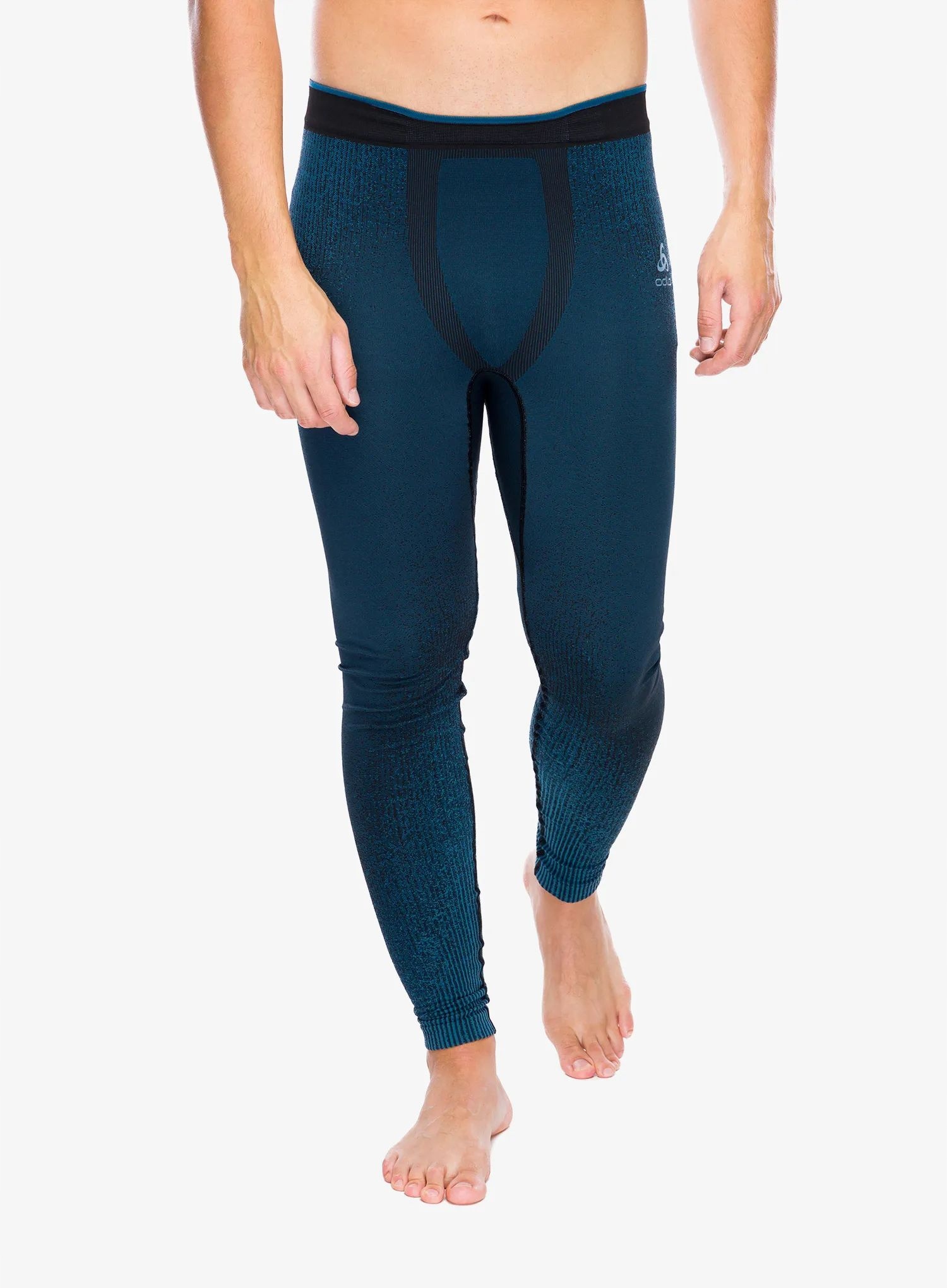 Termické kalhotky Odlo Blackcomb Eco Bl Bottom Long provinční modrá S