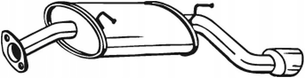 Tłumik końcowy BOS128-003 Producent APT