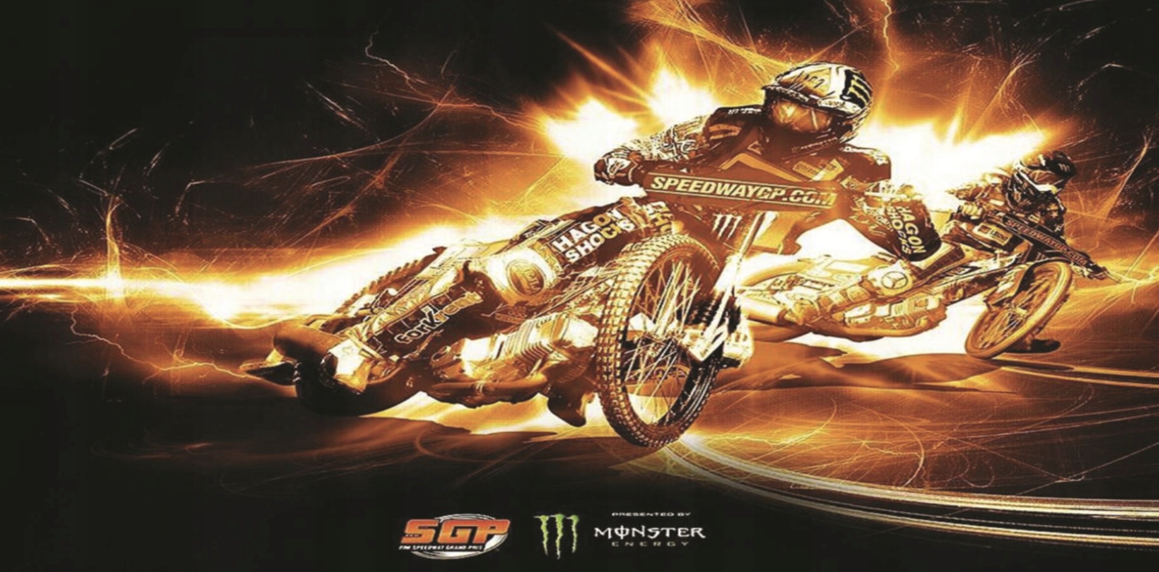 Obraz Na Płótnie CANVAS Obraz ŻUŻEL SPEEDWAY 90x60 cm Prezent FAN