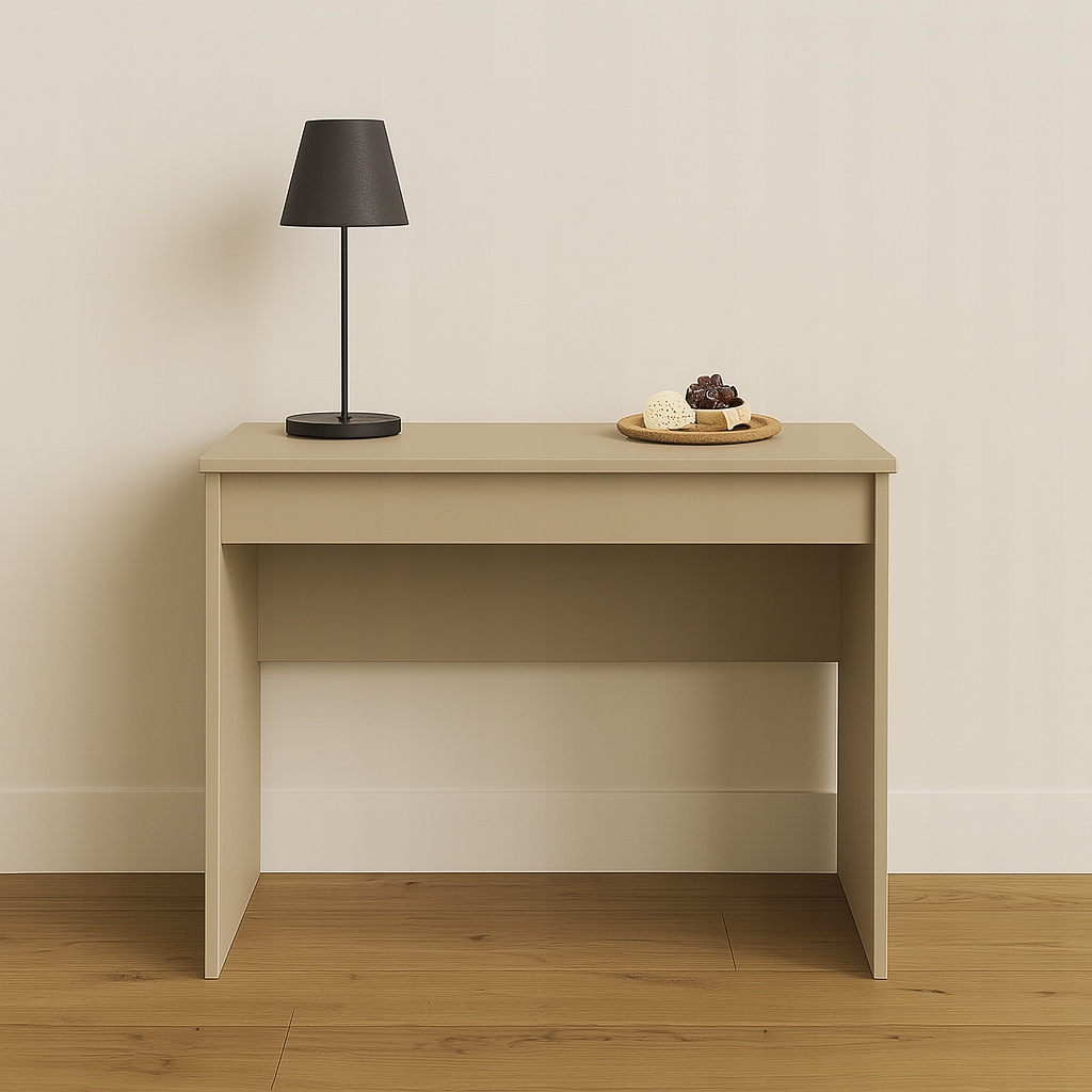 Počítačový stôl s zásuvkou/toaletný stolík 80 x 50 x 77 cm kašmír