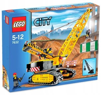 Klocki Lego City Zestaw Budowa Dźwig Żuraw 7632