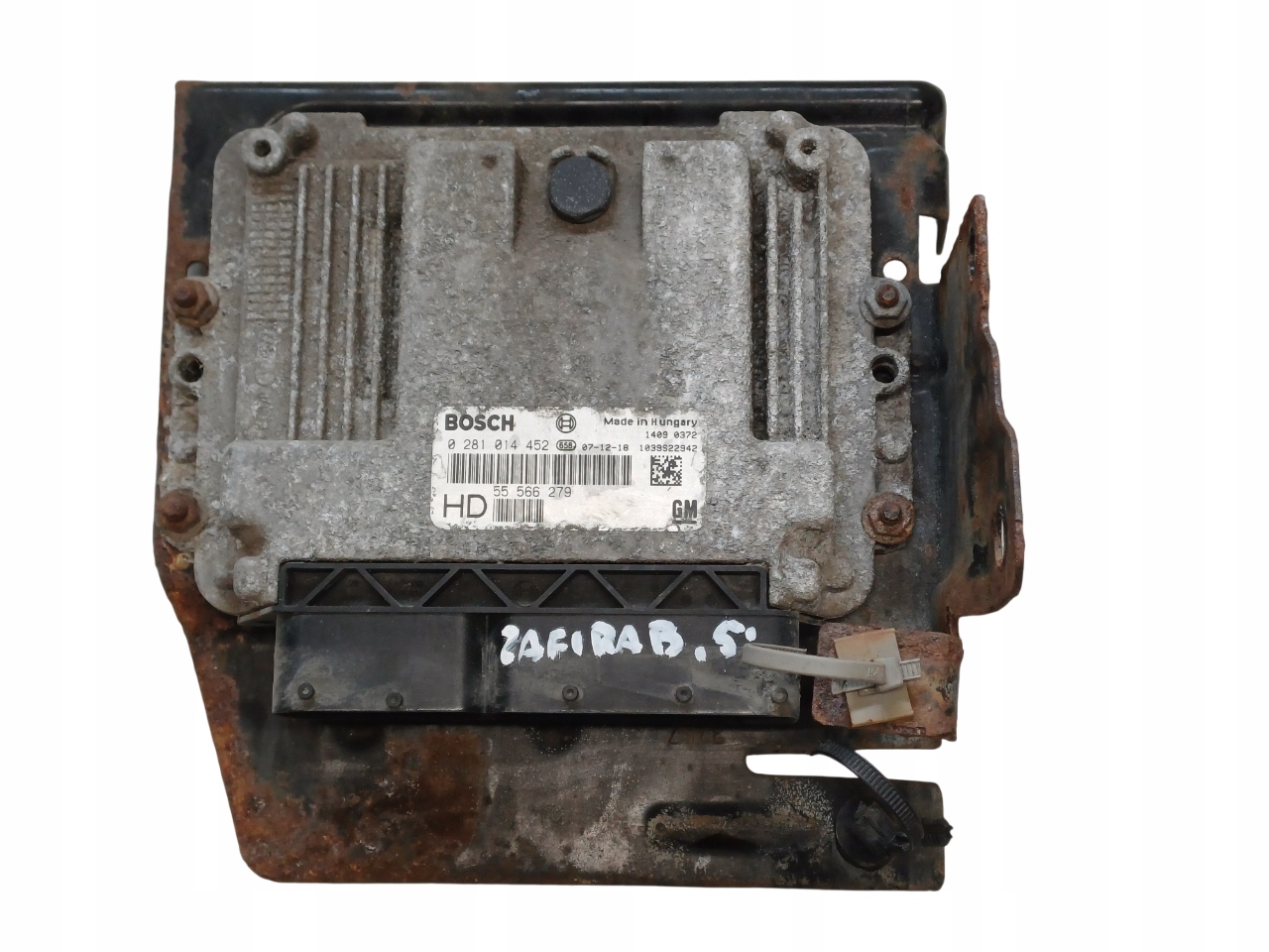 OPEL ZAFIRA B 08- STEROWNIK KOMPUTER SILNIKA 0281014452