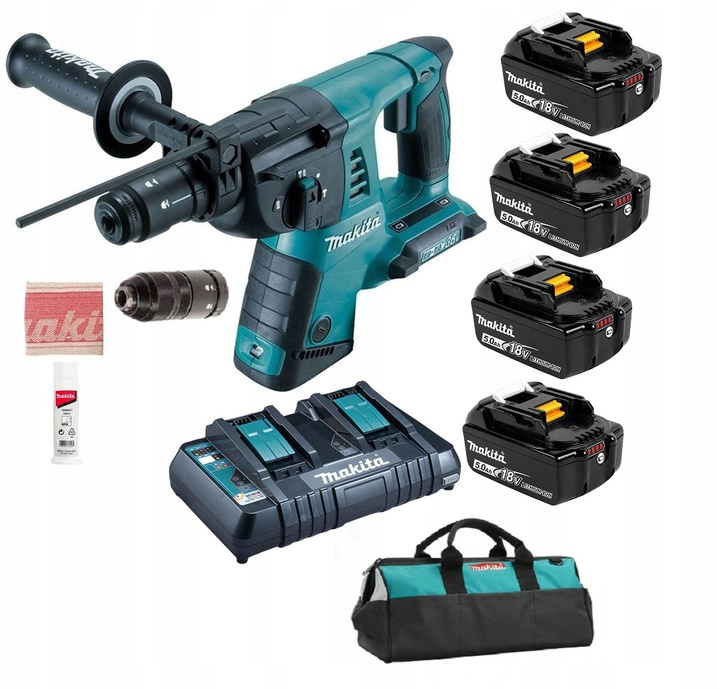 MLOTOWIERTARKA MAKITA DHR264PT4 4x5 0Ah 18V