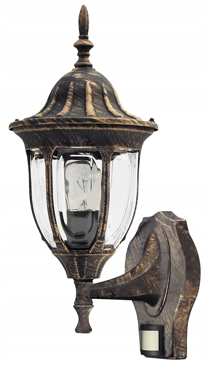 

Lampa ścienna zewnętrzna Milano złoto antyczne